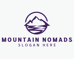 Mountain River Valley logo design