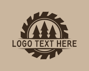 Timber Logging Saw logo