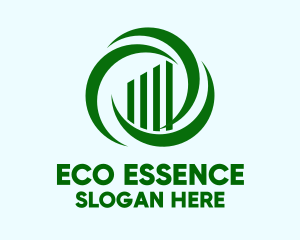 Eco Friendly Tower logo design