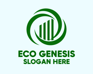 Eco Friendly Tower logo design