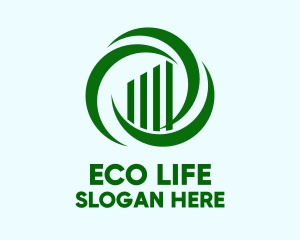 Eco Friendly Tower logo design