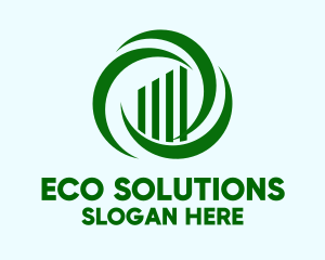 Eco Friendly Tower logo design