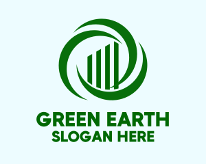 Eco Friendly Tower logo design