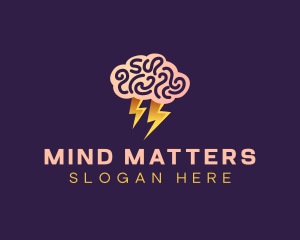 Brainstorm Mind Psychology logo design