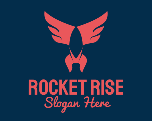 Red Winged Rocket logo