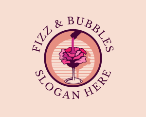 Rose Wine Champagne logo