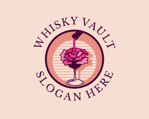 Rose Wine Champagne logo