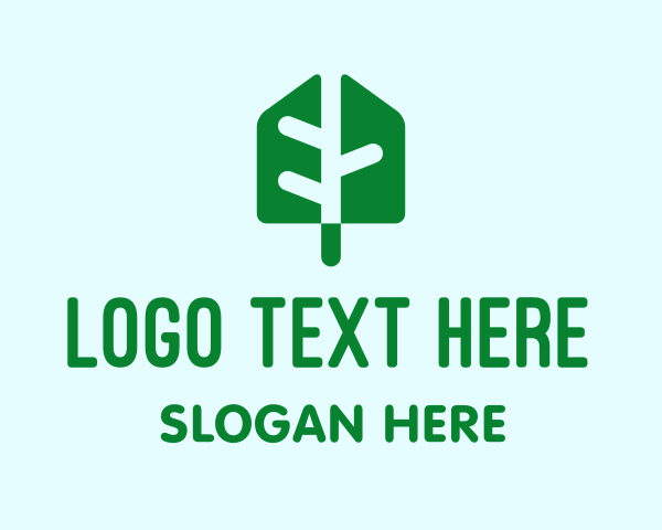 Tree Trunk logo example 1