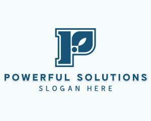 Professional Creative Letter P logo design