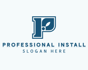 Professional Creative Letter P logo design