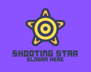 Target Star Shield logo design