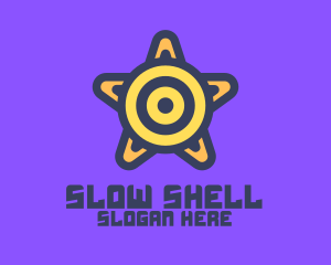 Target Star Shield logo design