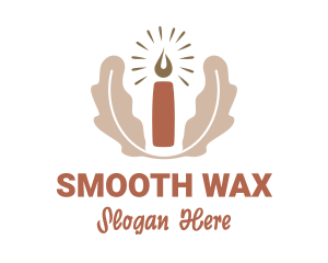 Leaf Wax Candle logo