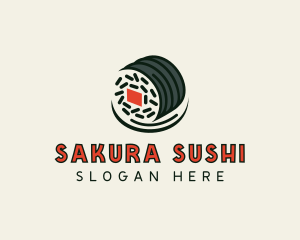 Sushi Dining Gourmet logo design