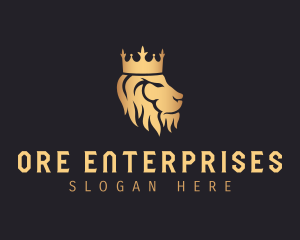 King Lion Financing logo design