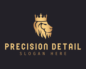 King Lion Financing logo design