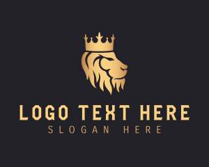 Heraldry - King Lion Financing logo design