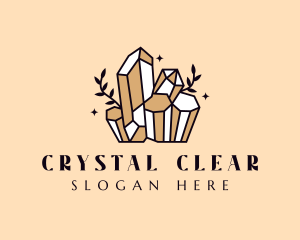 Mystic Nature Crystals logo design