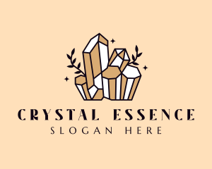 Mystic Nature Crystals logo design