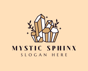 Mystic Nature Crystals logo design