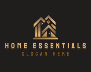 Deluxe Home Roofing logo design