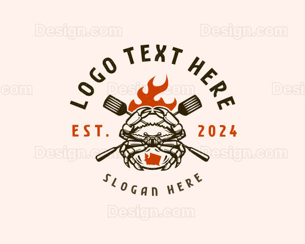 Seafood Crab Grill Logo