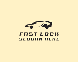 Fast Racing Car logo design