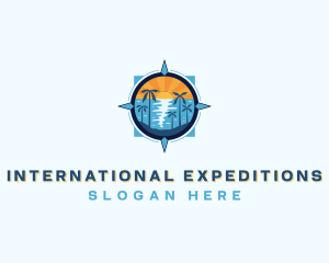 Island Tourist Travel logo design