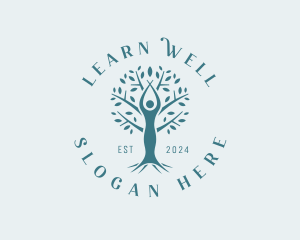 Tree Woman Wellness logo design