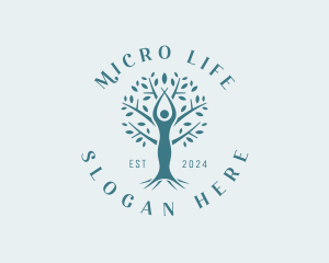 Tree Woman Wellness logo design