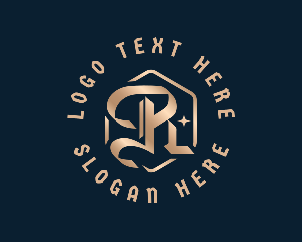 Typography logo example 3