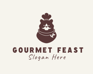 Bear Gourmet Chef logo design