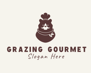 Bear Gourmet Chef logo design