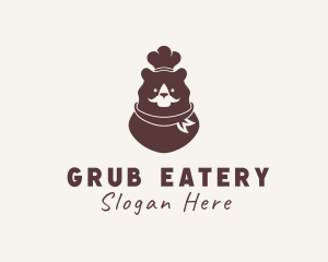 Bear Gourmet Chef logo design