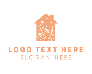 Orange Floral Home logo