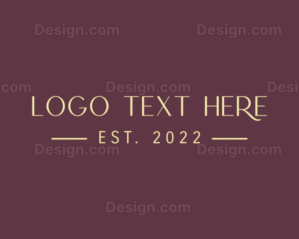 Elegant Gold Beauty Logo