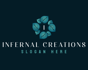 Botanical Leaf Gardening logo design