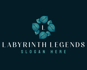 Botanical Leaf Gardening logo design