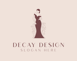 Fashion Designer Gown logo design