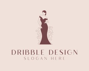 Fashion Designer Gown logo design