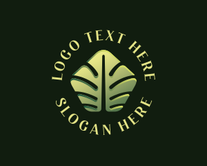 Botanical Leaf Gardening logo