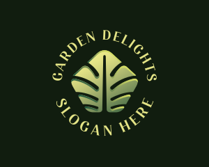 Botanical Leaf Gardening logo design