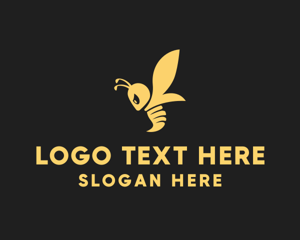Bees logo example 2