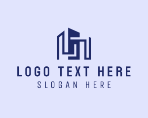 Abstract Architectural Building logo