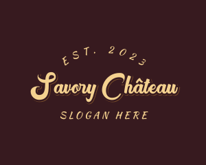 Retro Restaurant Business logo design