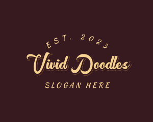 Retro Restaurant Business logo design