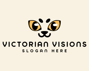 Animal Cat Eye logo design