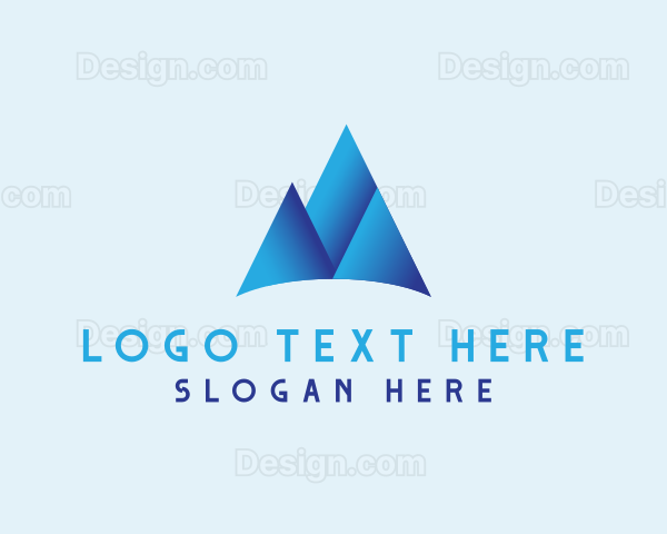 Mountain Hiking Adventure Logo