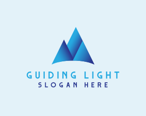 Mountain Hiking Adventure logo design