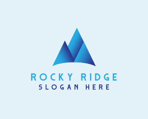 Mountain Hiking Adventure logo design